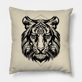 Jungle Sovereign: The Roaring Majesty Pillow