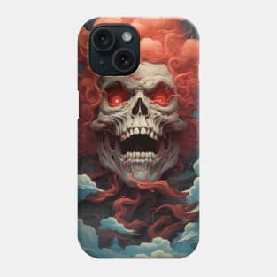 The Red Sun and the Ancient Gods Phone Case