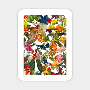 Floral and Birds XLVI Magnet