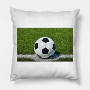 Vintage soccer ball Pillow