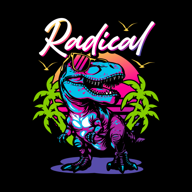 Radical Dino by CaptHarHar