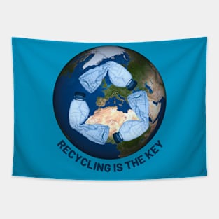 Recycling Is The Key Tapestry