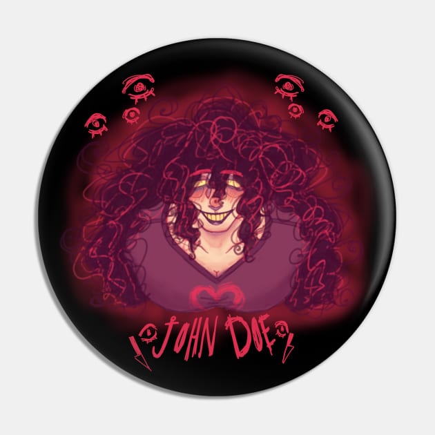 John Doe Decal Pin by pinkiidoodúwù