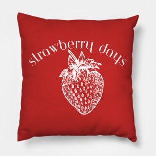 Pleasant Grove Utah Strawberry Days Pillow