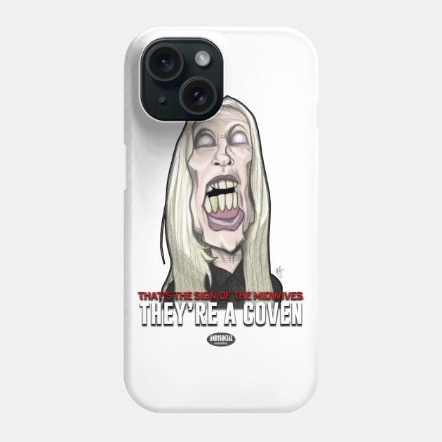 Midwife Witch Phone Case by AndysocialIndustries