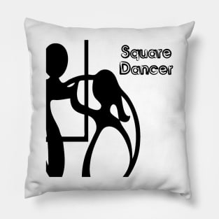 SQ Dancer BLK Pillow