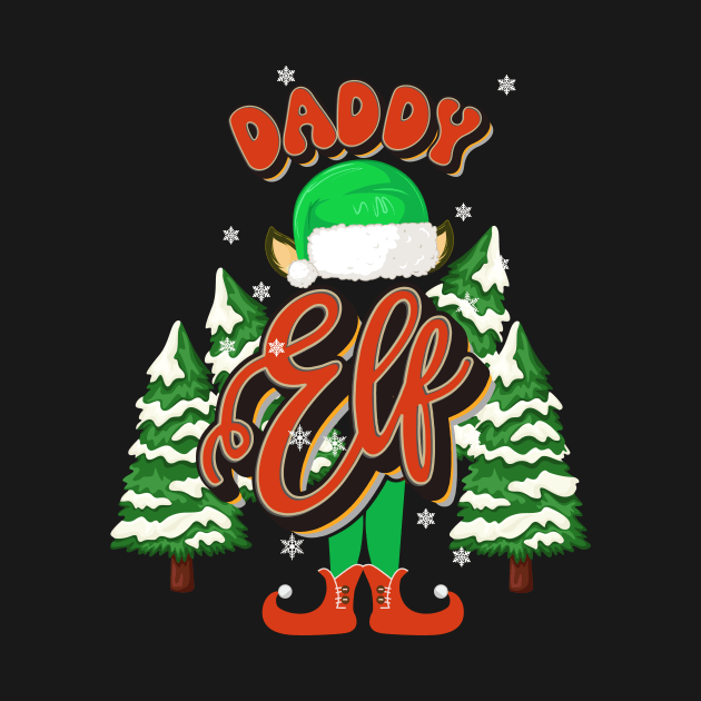 DADDY ELF CHRISTMAS by HomeCoquette