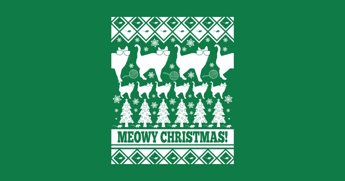 meowy christmas ugly christmas shirt holiday t shirt ugly christmas long sleeve t shirt