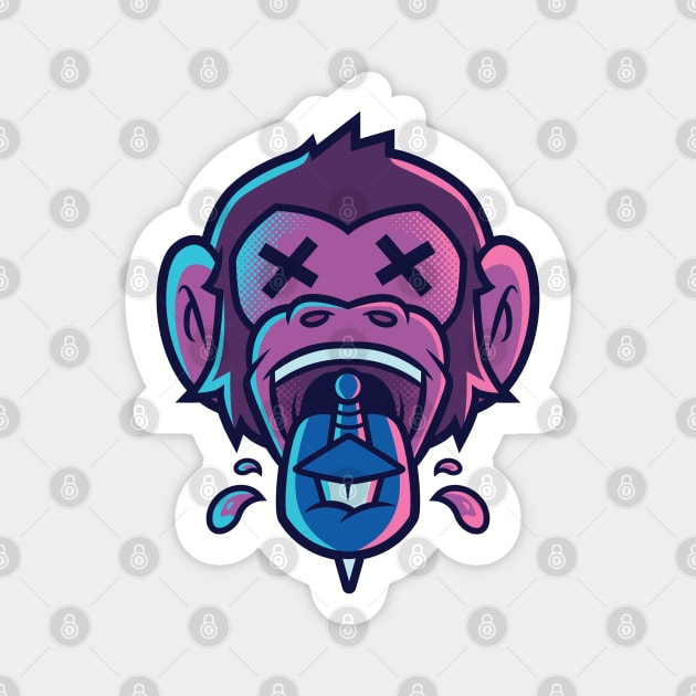 Speak No Evil Magnet by janlangpoako