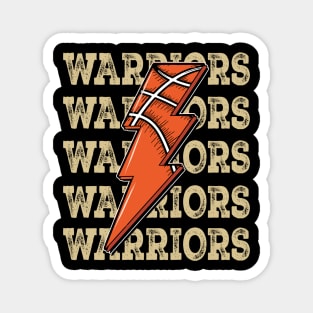 Funny Sports Warriors Proud Name Basketball Classic Magnet