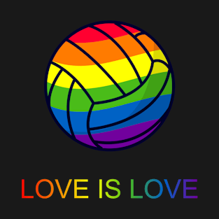 Love is Love - Pride Rainbow Water Polo T-Shirt