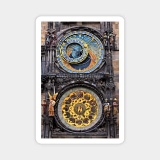 The astronomical clock of Prague Magnet