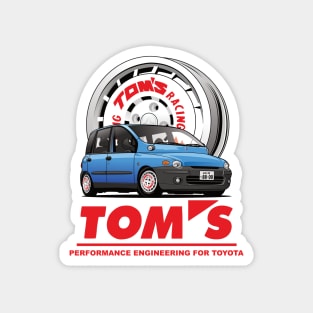 FIAT Multipla TOM'S (blue version) Magnet