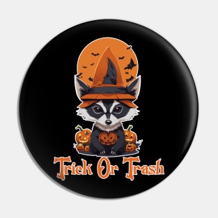 trick or trash Pin