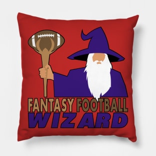 Fantasy Football Wizard Pillow