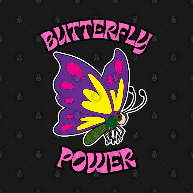 🦋 Butterfly Power – Cute Fairy Tale Fantasy Butterfly by Pixoplanet