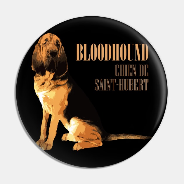 Bloodhound Pin by Nartissima