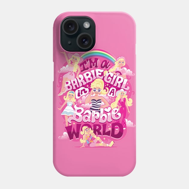 Pink World Phone Case by risarodil