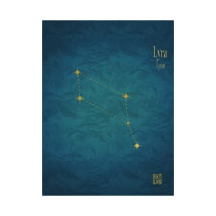 Night Sky Constellations - Lyra T-Shirt