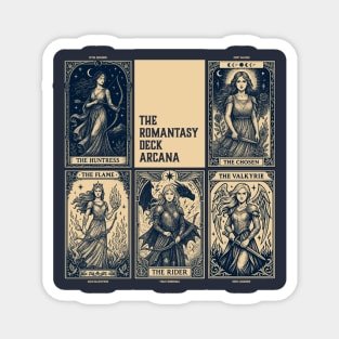 Romantasy Deck Arcana & Dragon Rider Gift, fanfic reader Magnet