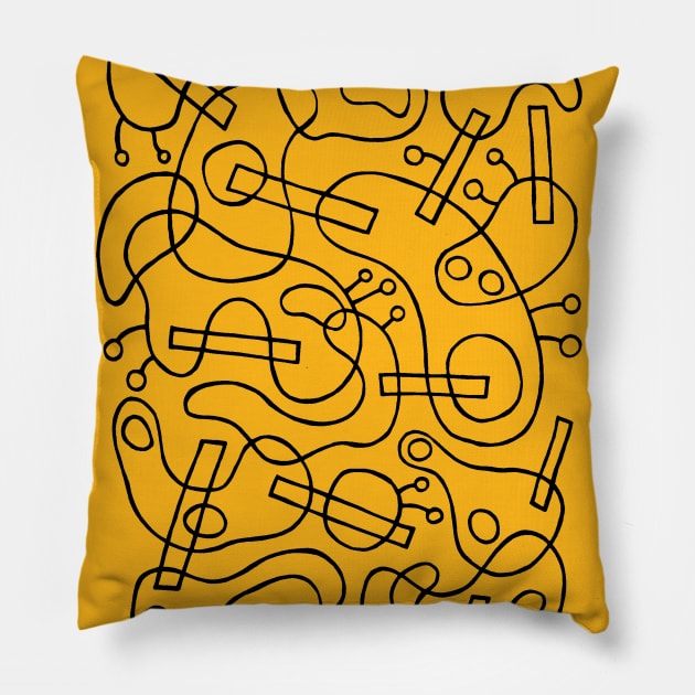 Abstract #1 Pillow by NaylorsCartoons