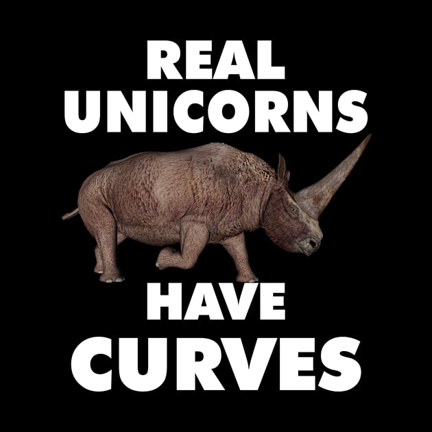 Real Unicorns Have Curves by paola.illustrations