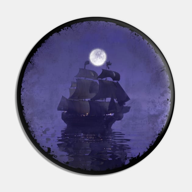 Frigate at night Pin by Tarasevi4