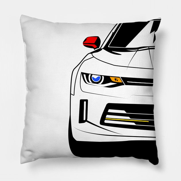 Camaro 2016 Pillow by EtyazaForez