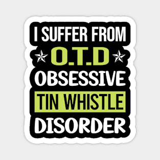 Obsessive Love Tin Whistle Flageolet Magnet