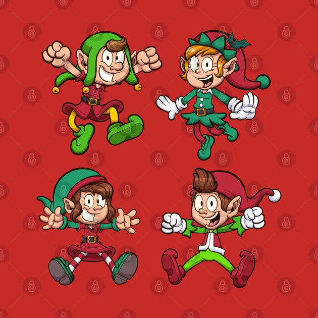 Christmas Elves by TheMaskedTooner