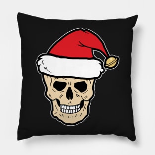 Santa Skull Pillow