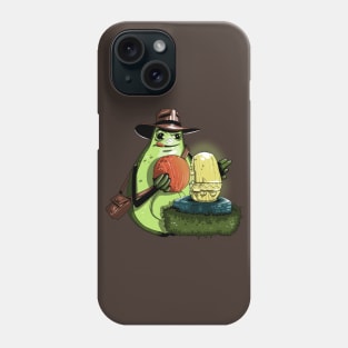 Avocado Jones and the Golden Idol Phone Case