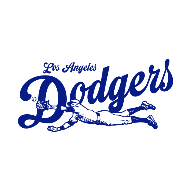 Diving Dodgers by Throwzack