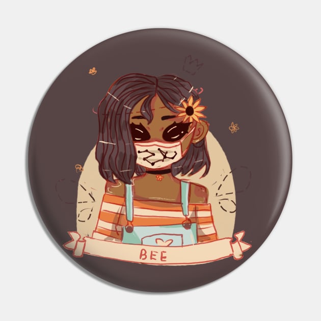 Bee oc design Pin by Joart_a