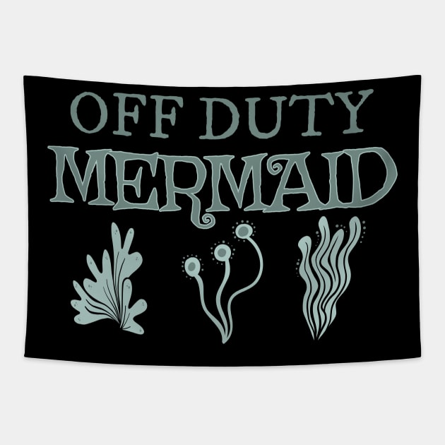 Off Duty Mermaid Tapestry by ArtisticEnvironments