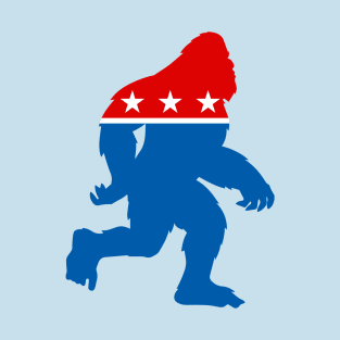 Bigfoot Political Icon T-Shirt