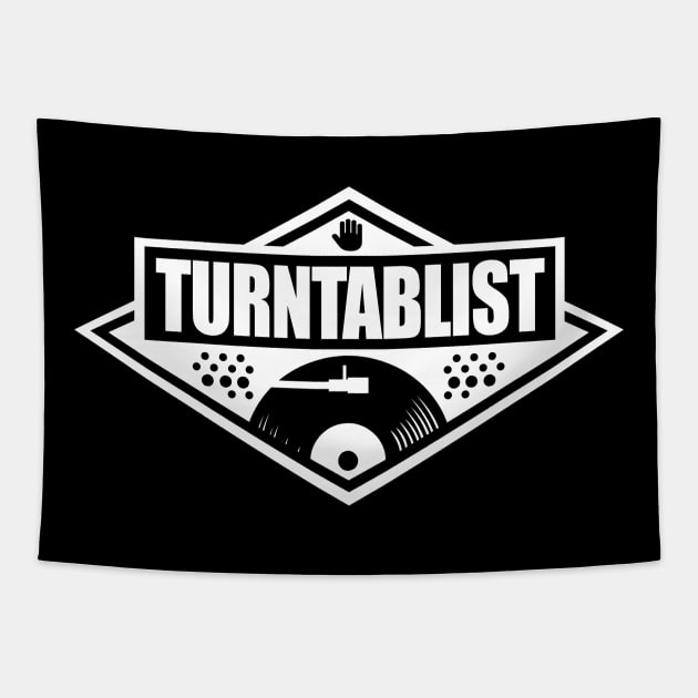 Turntablist Diamond Design Tapestry by Tee4daily