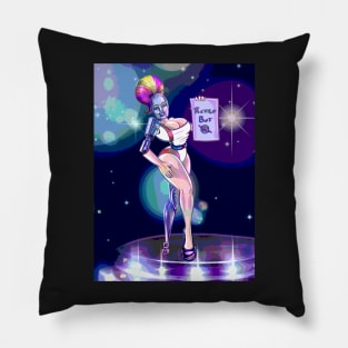 Robot-Girl Pillow