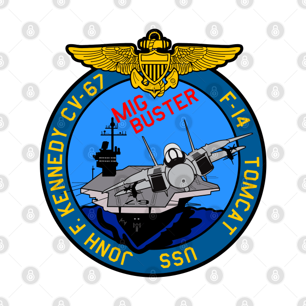 F-14 Tomcat - Mig Buster USS Jonh F Kennedy - Clean Style by TomcatGypsy