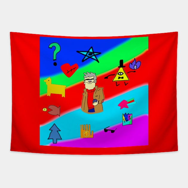 gravity falls Tapestry by painter888