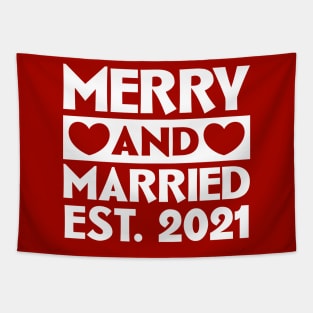 Merry and Married 2021 Tapestry