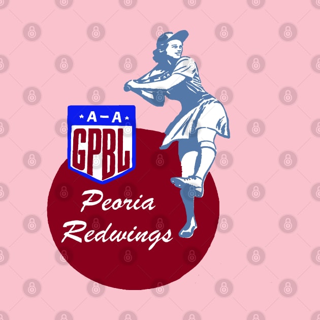 Peoria Redwings (red circle variant) by Hoydens R Us