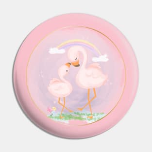 geese bird Pin