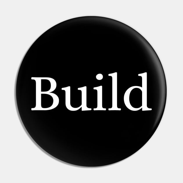 Build Pin by Des