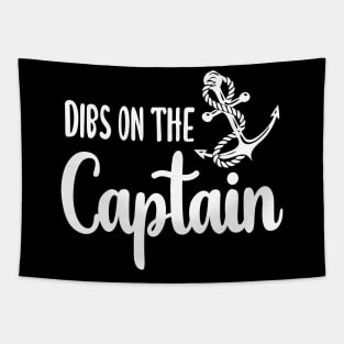 Dibs on the captain Tapestry