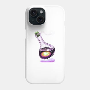 Space galaxy potion bottle Phone Case