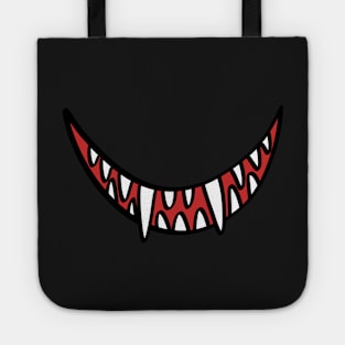 Smiley mask (dark) Tote