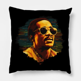 Stevie Wonder WPAP Limit Color Pillow