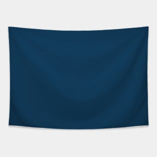 Atlantic Ocean Blue Solid Color Tapestry