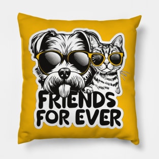 Friends Forvever Pillow